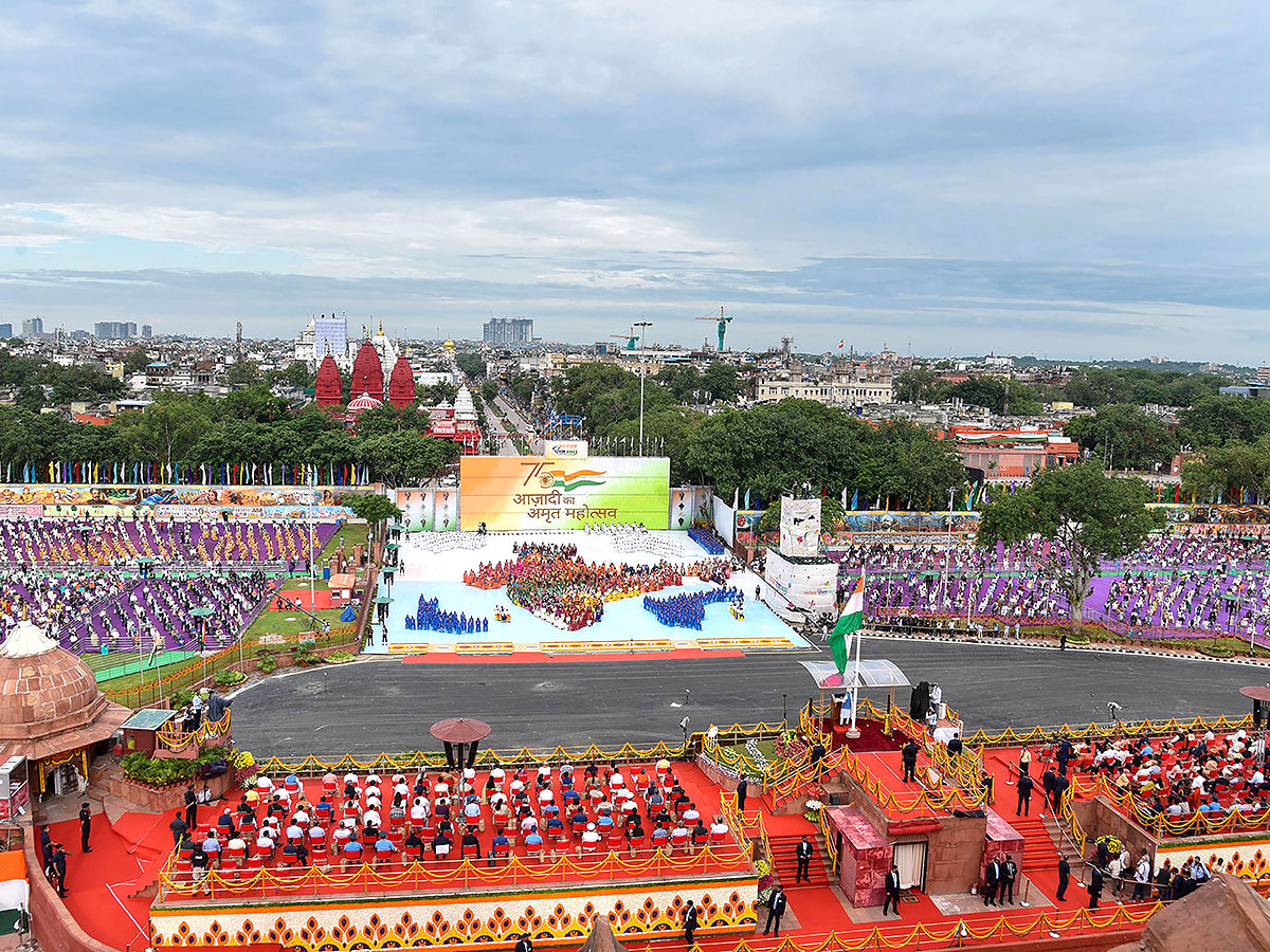 Independence Day 2022: PM Modi Hoists Flag At Red Fort Celebrations Photos - Sakshi15