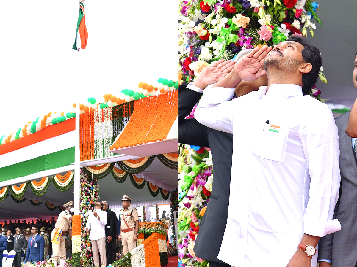 CM Jagan At AP Independence Day Celebration 2022 Photos - Sakshi1