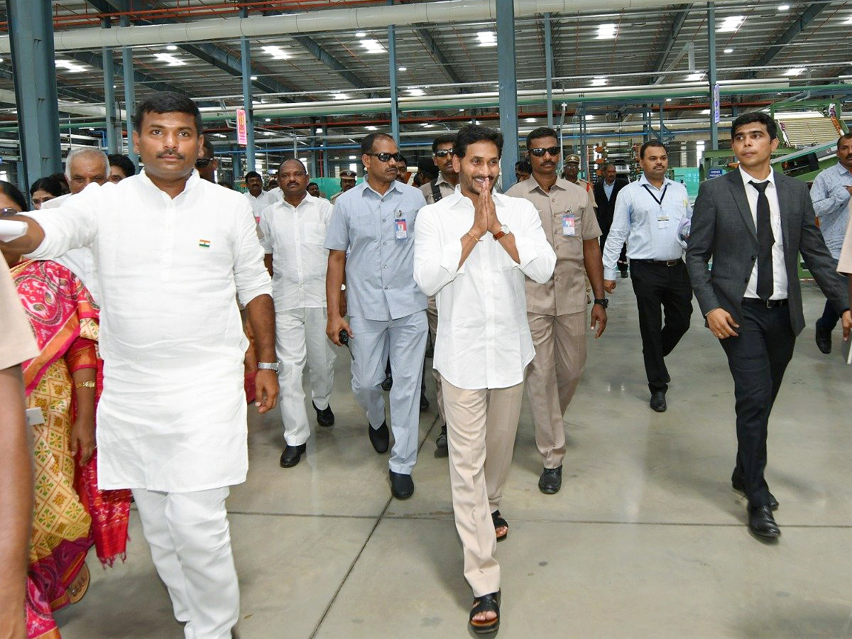 AP CM YS Jagan Foundation Stone for Companies in APSEZ Atchutapuram Anakapalli Photo Gallery - Sakshi22