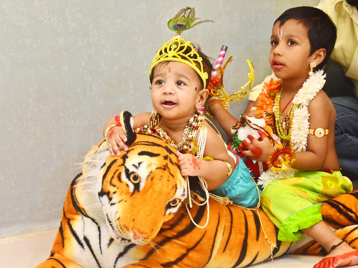 Srikrishna Janmashtami: Krishna Getup for kids - Sakshi12