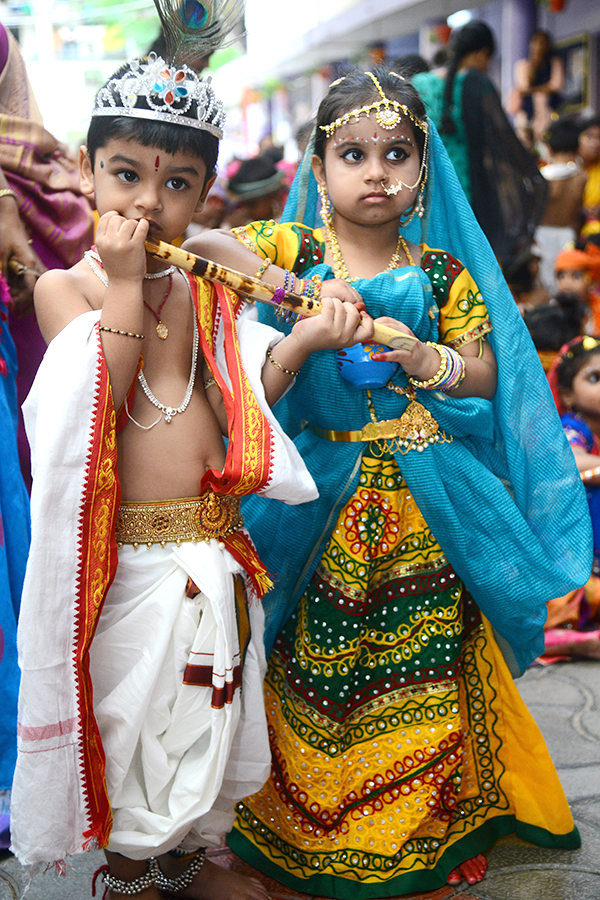 Srikrishna Janmashtami: Krishna Getup for kids - Sakshi19