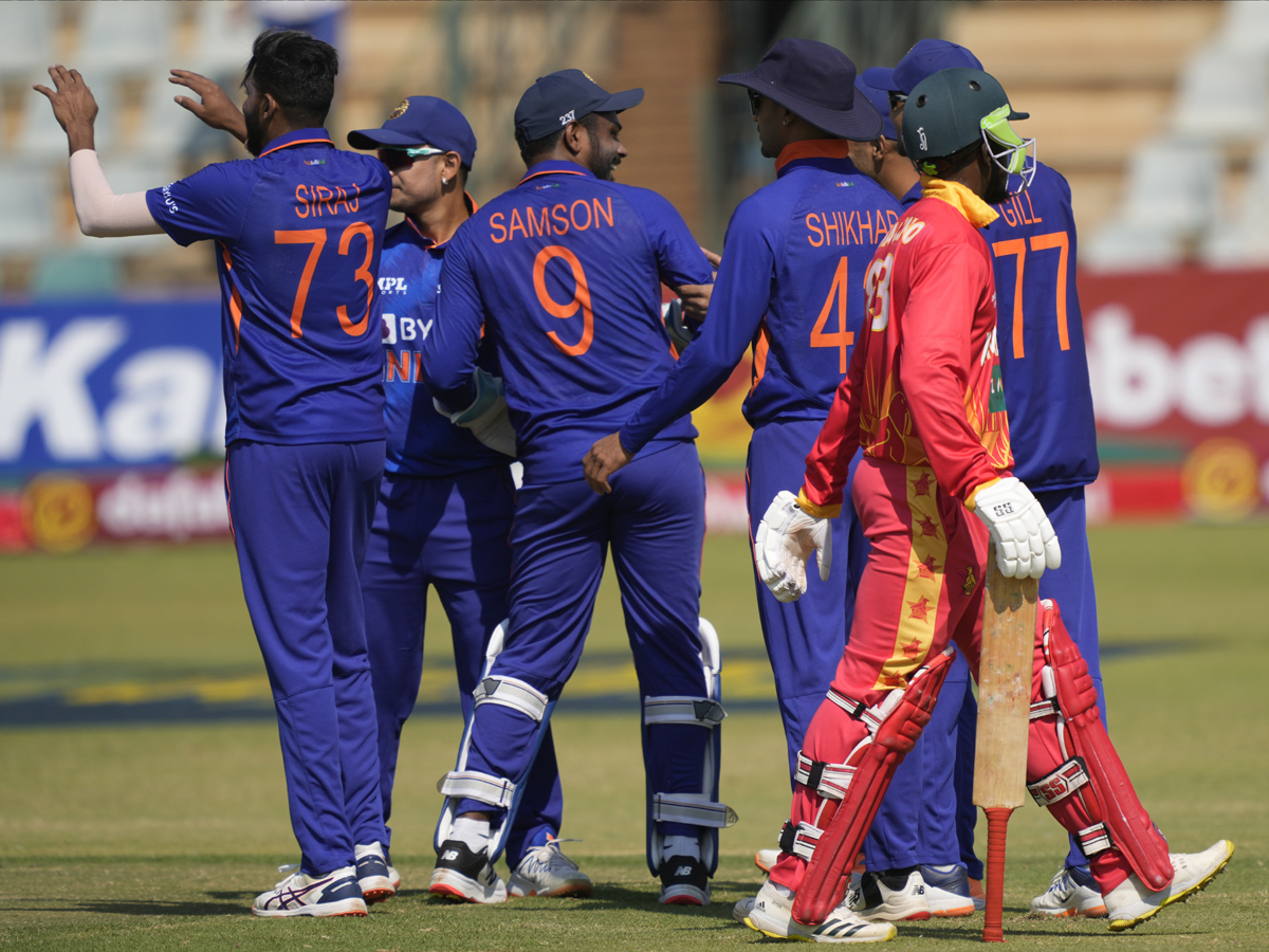 India win by five wickets with Zimbabwe Photo Gallery - Sakshi1