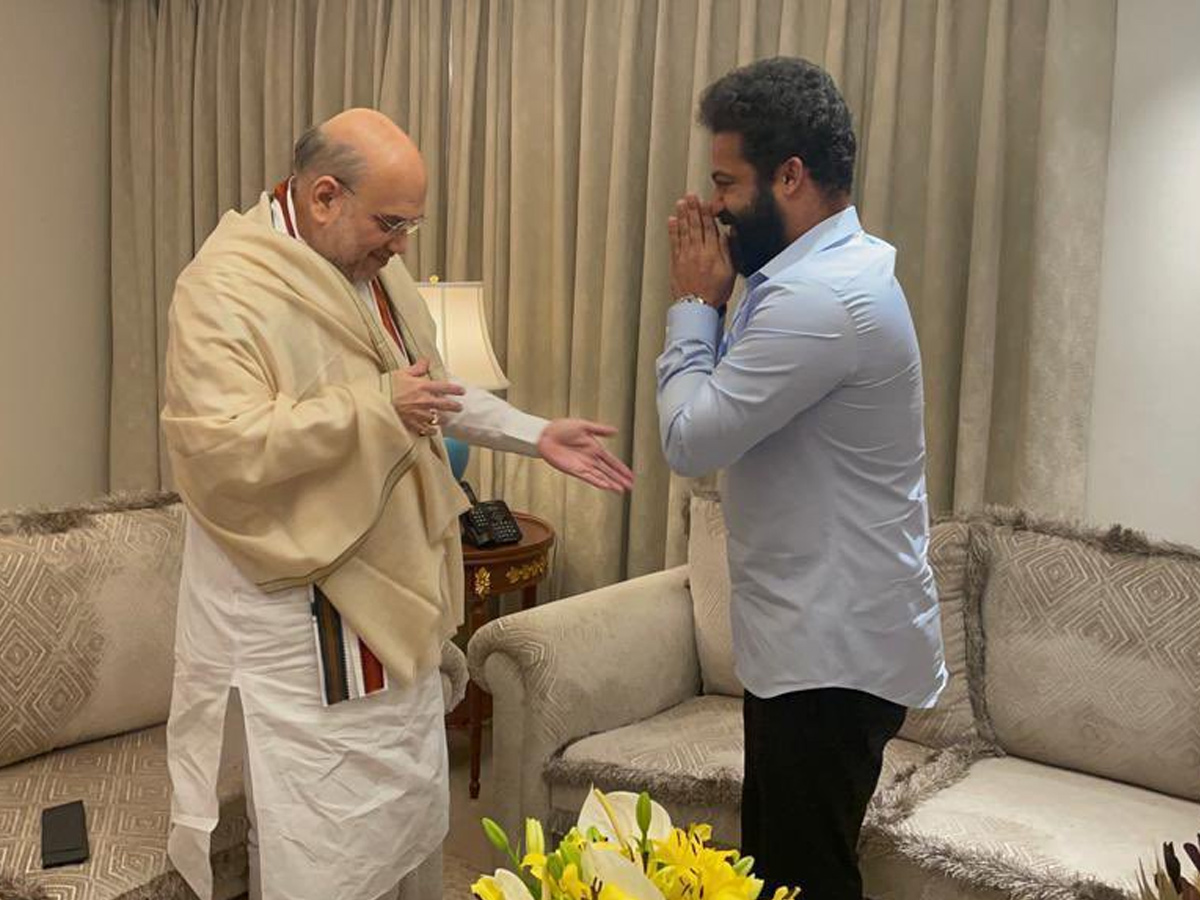  Junior NTR Meeting With Amit Shah Photos - Sakshi14