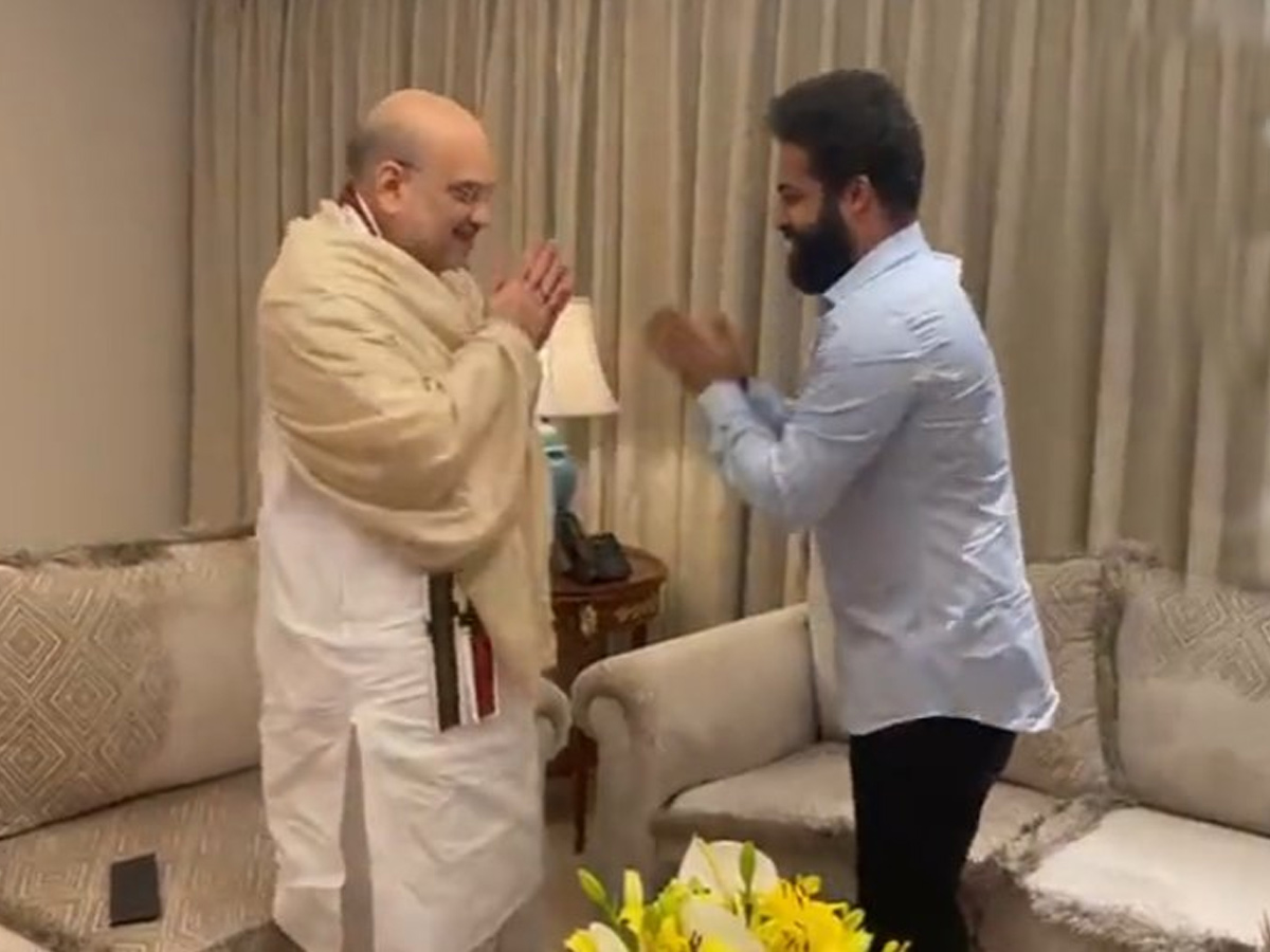  Junior NTR Meeting With Amit Shah Photos - Sakshi5