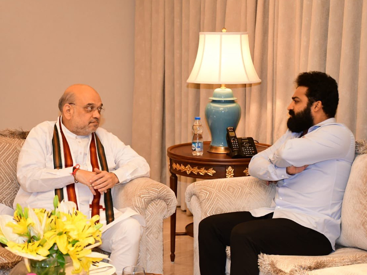  Junior NTR Meeting With Amit Shah Photos - Sakshi7