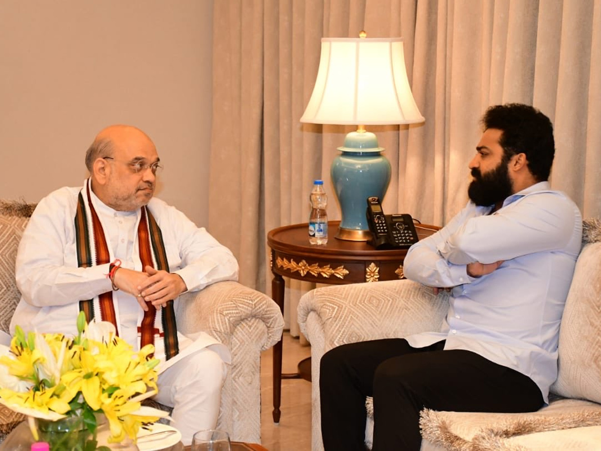  Junior NTR Meeting With Amit Shah Photos - Sakshi9