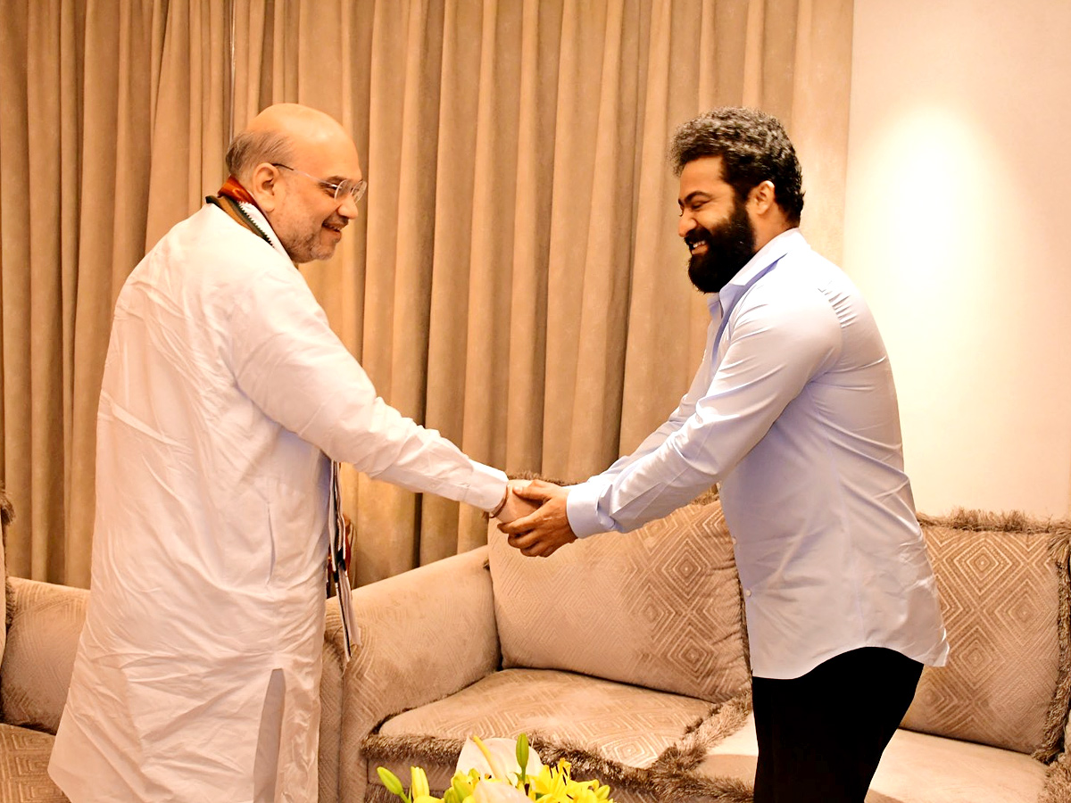  Junior NTR Meeting With Amit Shah Photos - Sakshi2