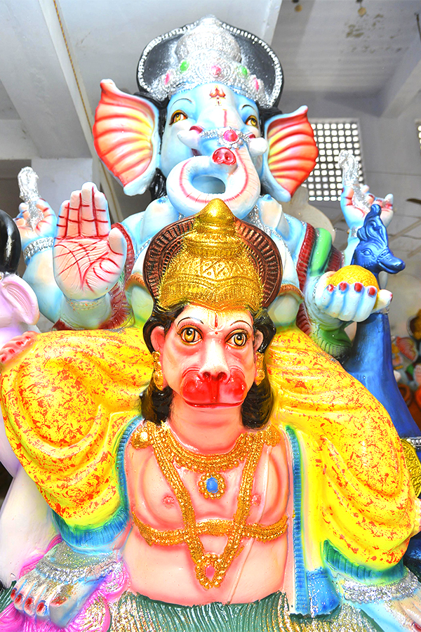 Ganesh Idols Ready For Chavithi Celebrations In Telugu States Photos - Sakshi17