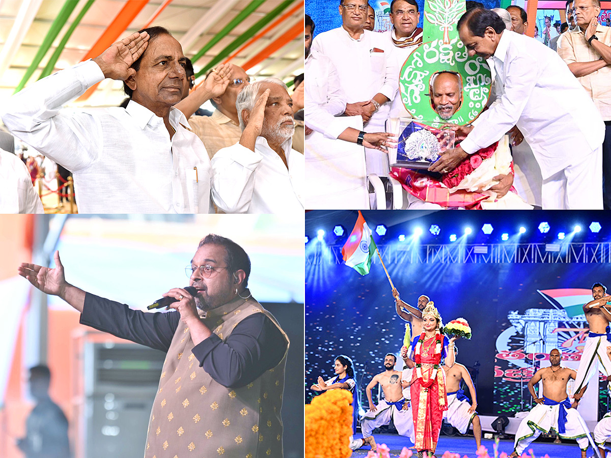 KCR to attend closing ceremony of Swatantra Bharat Vajrotsavalu - Sakshi1