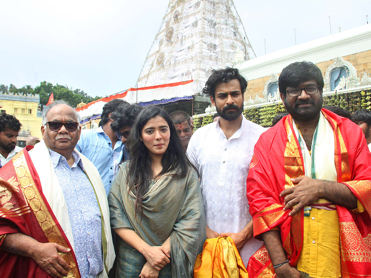 Vaishnav Tej and Ketika Sharma Visits Tirumala Temple - Sakshi8