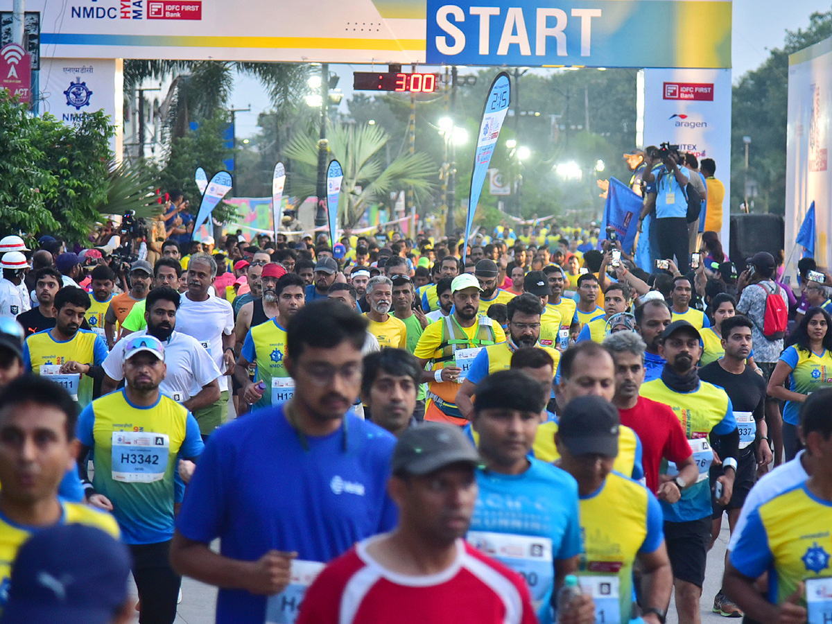 NMDC Hyderabad Marathon 2022 Photo Gallery - Sakshi1