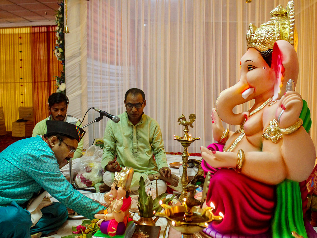 Ganesh Chaturdi Celebrations are Grand Across the Country Photo Gallery - Sakshi17