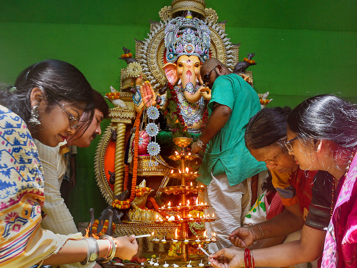 Ganesh Chaturdi Celebrations are Grand Across the Country Photo Gallery - Sakshi19