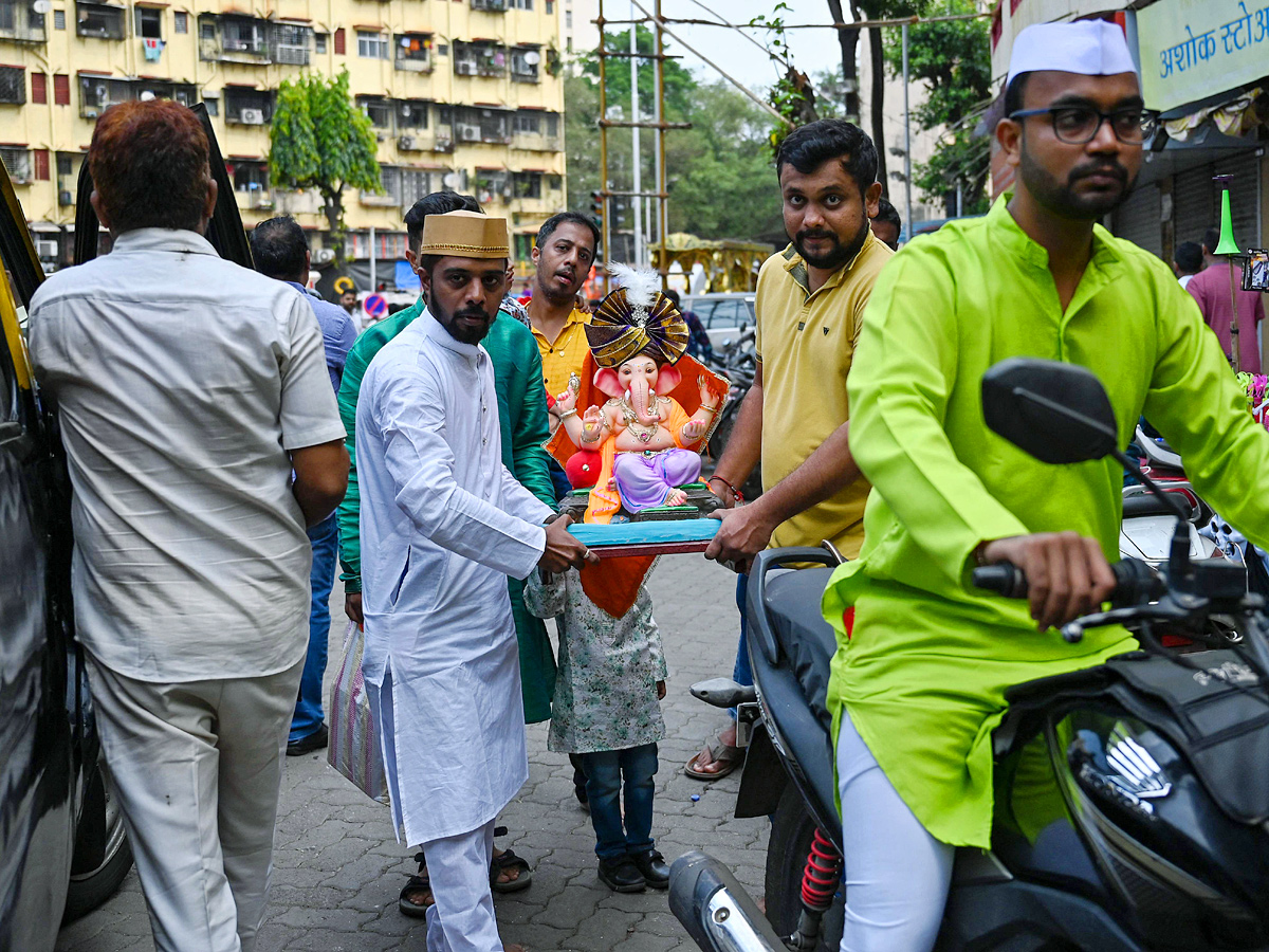 Ganesh Chaturdi Celebrations are Grand Across the Country Photo Gallery - Sakshi4