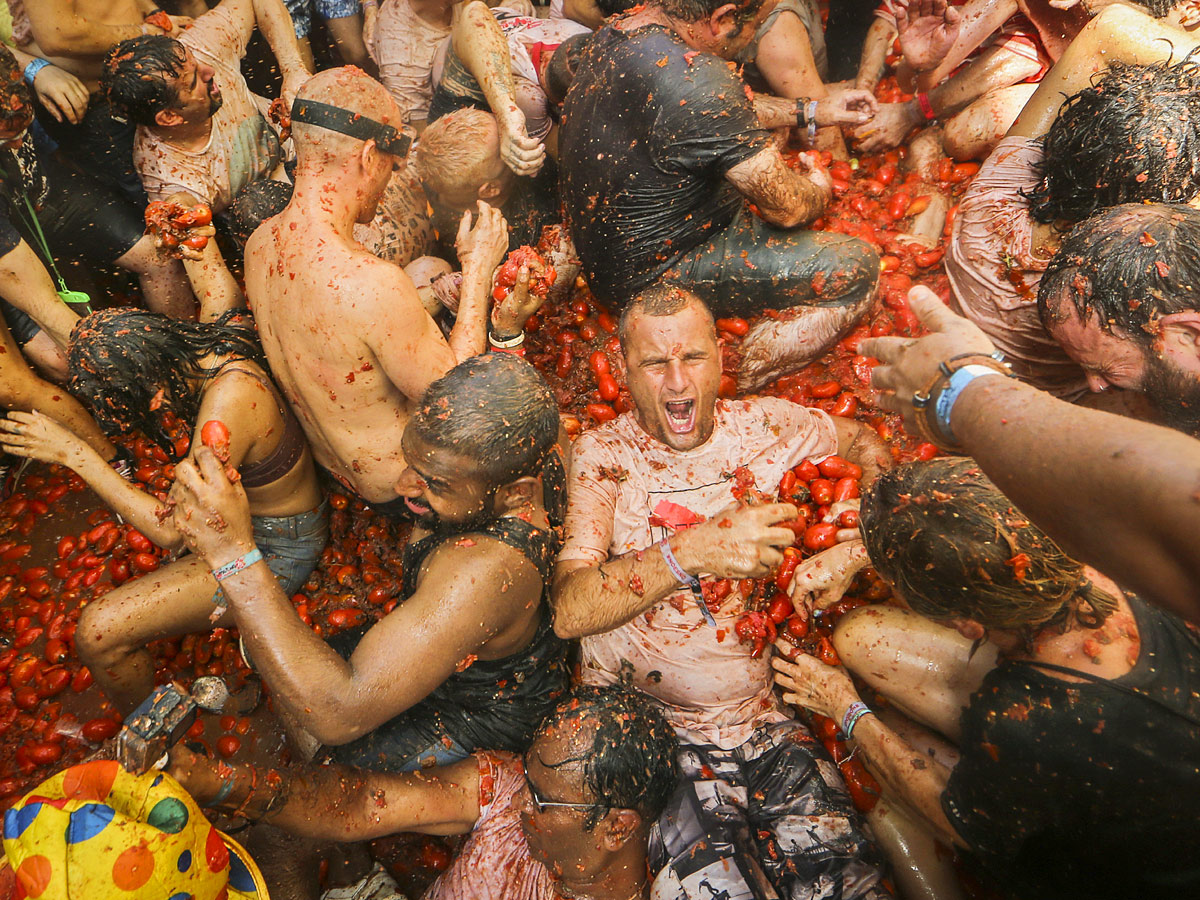 Tomatina Festival 2022 Photo Gallery - Sakshi1