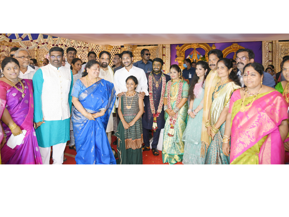 AP CM YS Jagan Attends Speaker Tamminenis Son Marriage Reception Photo Gallery - Sakshi6