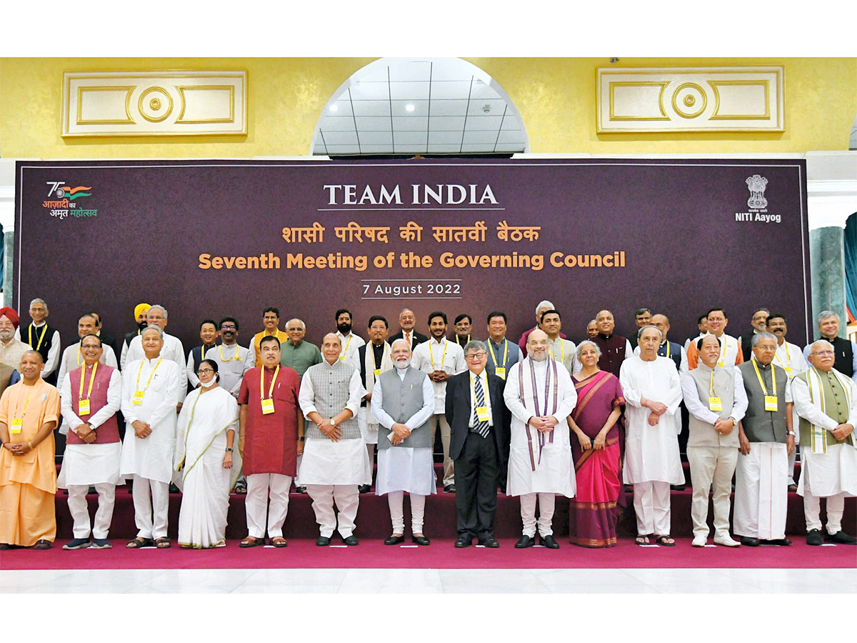 PM Modi chairs NITI Aayogs Governing Council meeting Photo Gallery - Sakshi2