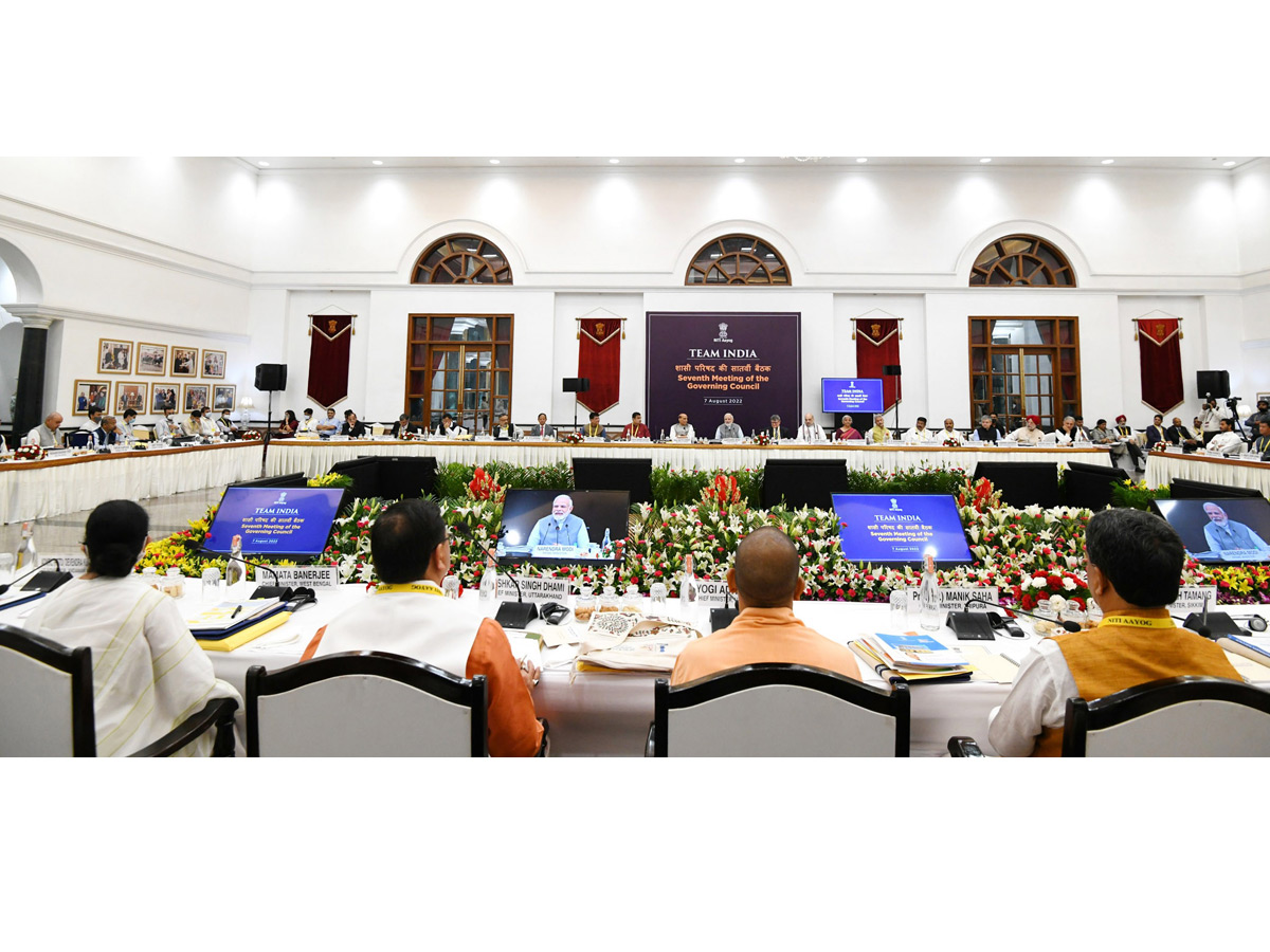 PM Modi chairs NITI Aayogs Governing Council meeting Photo Gallery - Sakshi11