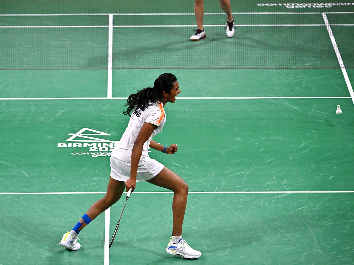 CWG 2022: PV Sindhu Win Women's Singles Badminton Gold Medal Photos - Sakshi12