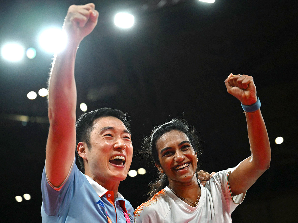 CWG 2022: PV Sindhu Win Women's Singles Badminton Gold Medal Photos - Sakshi5