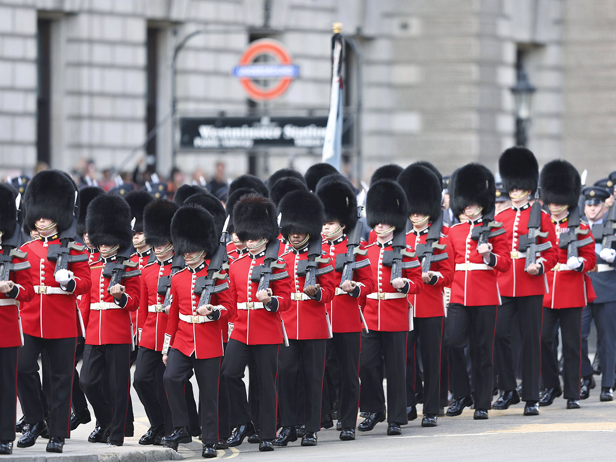 King Charles William and Harry join queens coffin at Westminster Hall Photo Gallery - Sakshi24