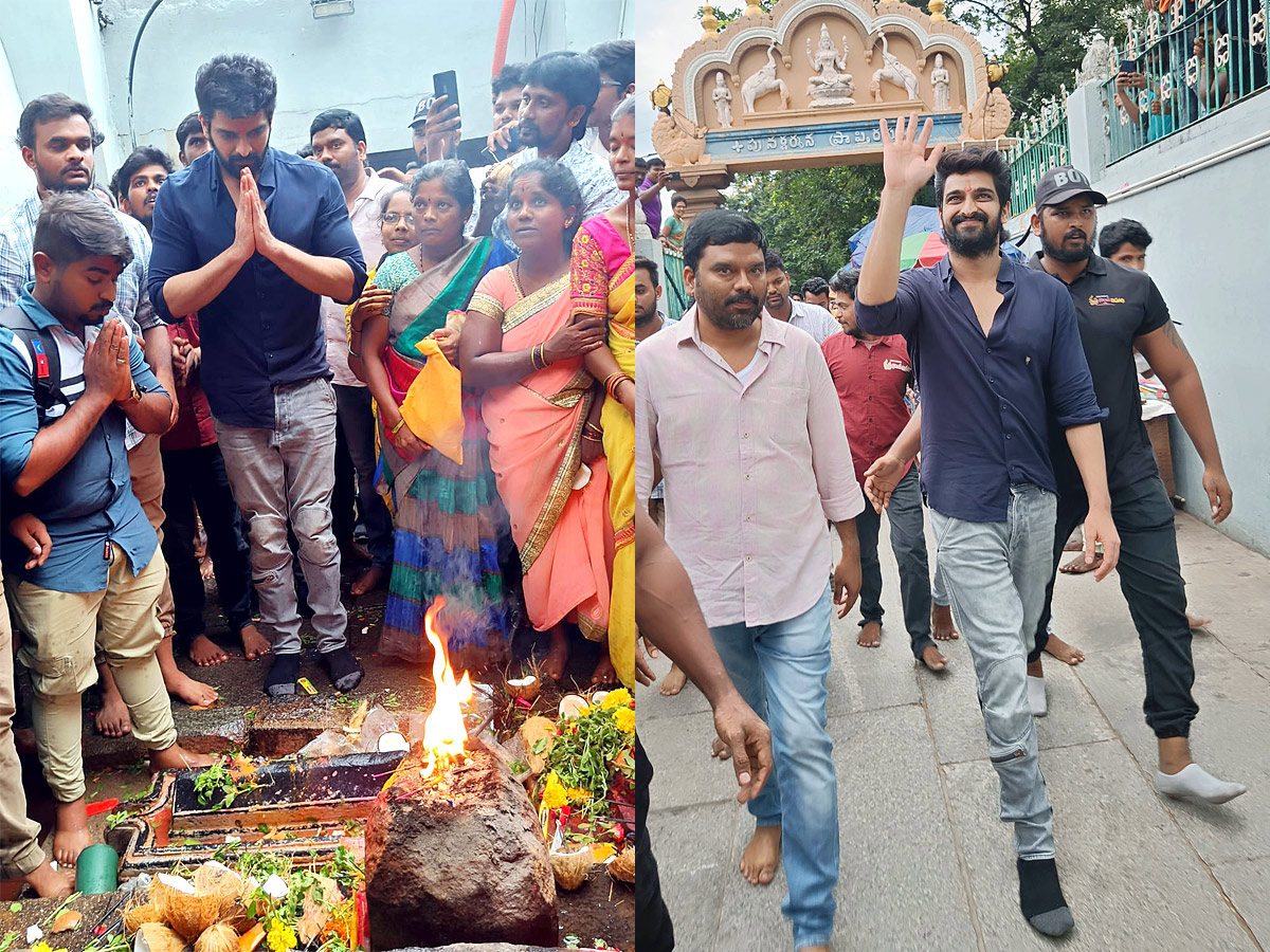 Krishna Vrinda Vihari Film Team Padayatra in Tirupati - Sakshi1