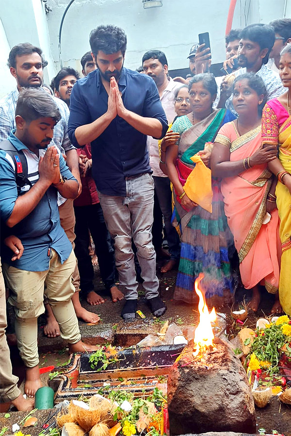 Krishna Vrinda Vihari Film Team Padayatra in Tirupati - Sakshi14