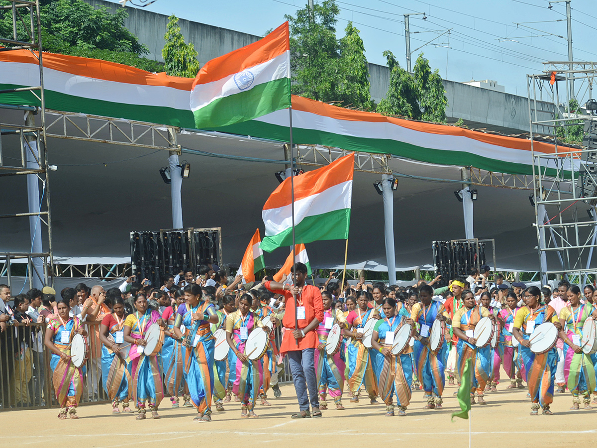 BJP Celebrates 75th Hyderabad Liberation Day At Parade Grounds Photo Gallery - Sakshi13