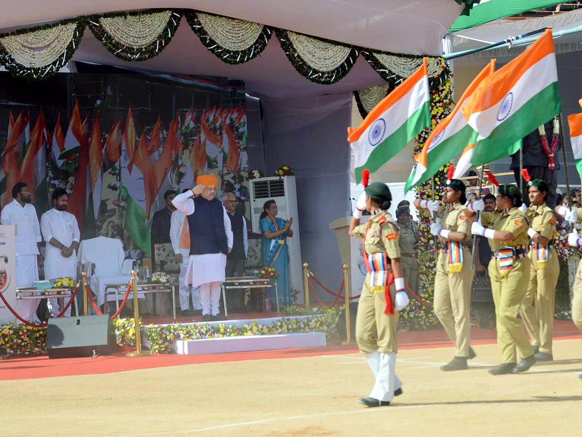 BJP Celebrates 75th Hyderabad Liberation Day At Parade Grounds Photo Gallery - Sakshi17