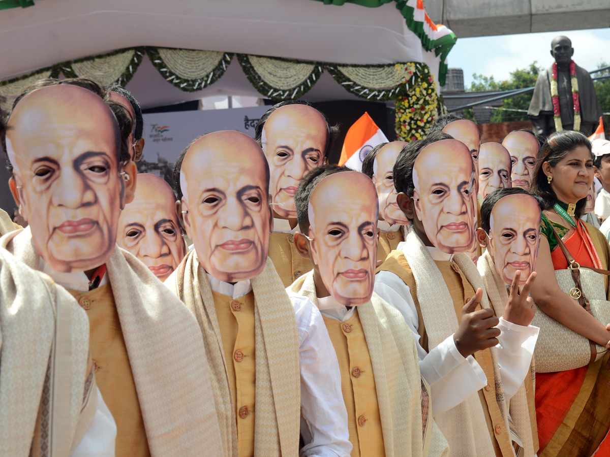 BJP Celebrates 75th Hyderabad Liberation Day At Parade Grounds Photo Gallery - Sakshi3