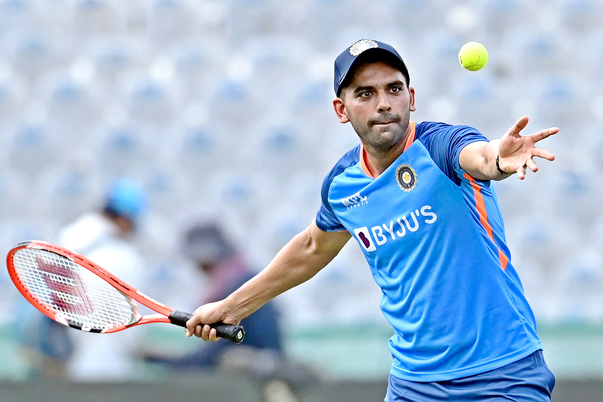 India vs Australia Practice Session In Mohali  - Sakshi14