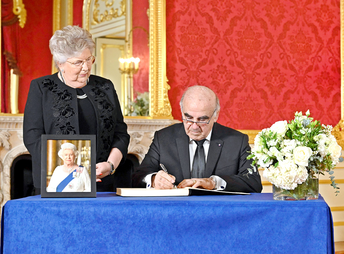 World Leaders Arrive In London For Funeral Of Queen Elizabeth II - Sakshi14