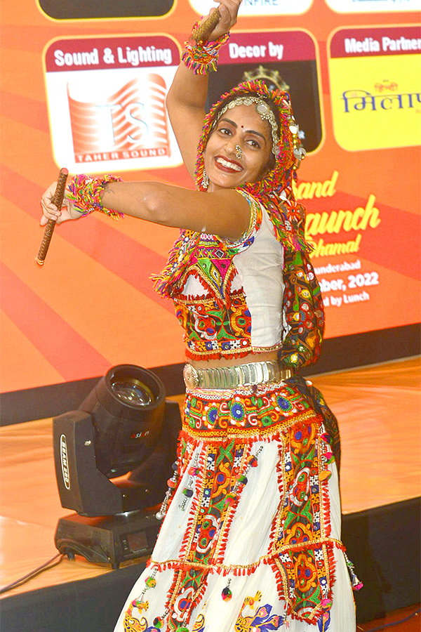 Colourful Dandiya Dance In Hyderabad - Sakshi9