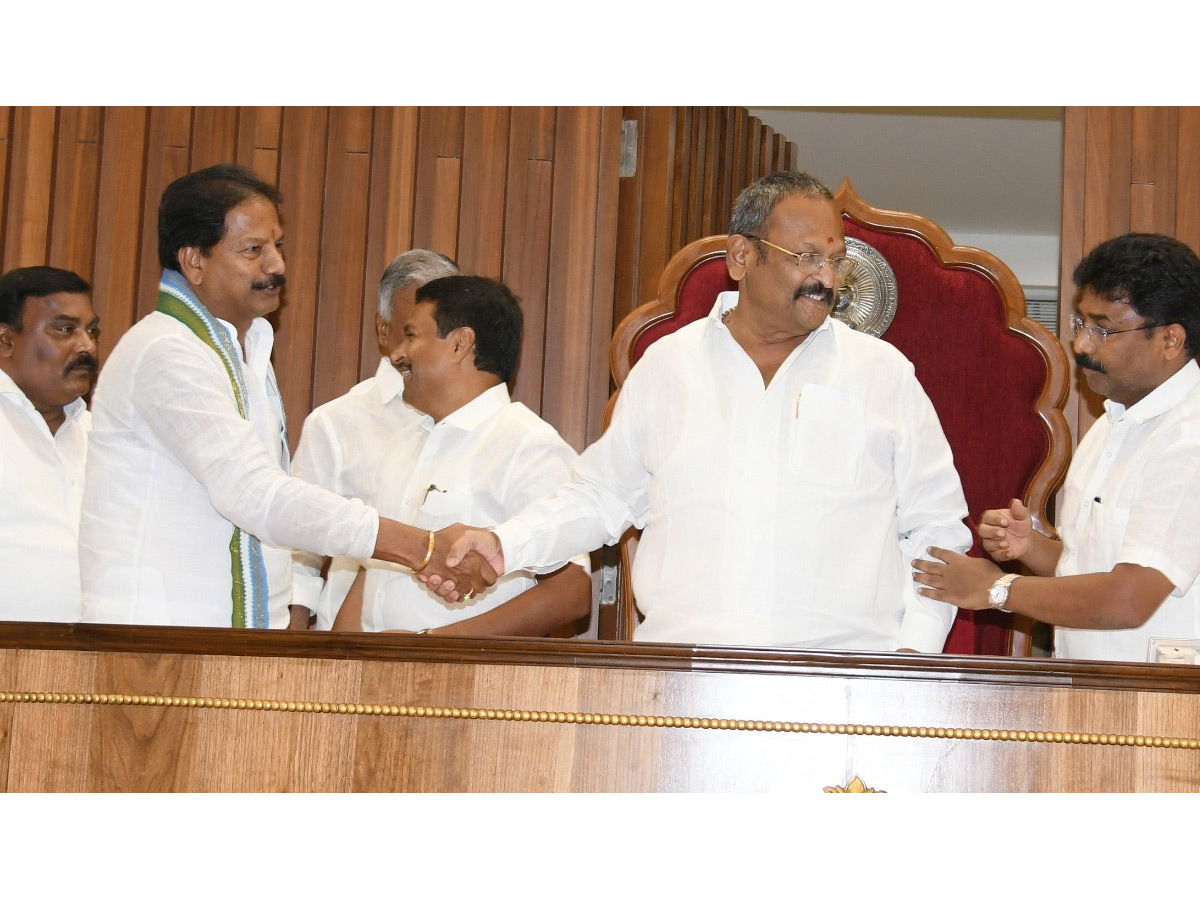 Kolagatla Veerabhadra Swamy Elected Assembly Deputy Speaker Photo Gallery - Sakshi5