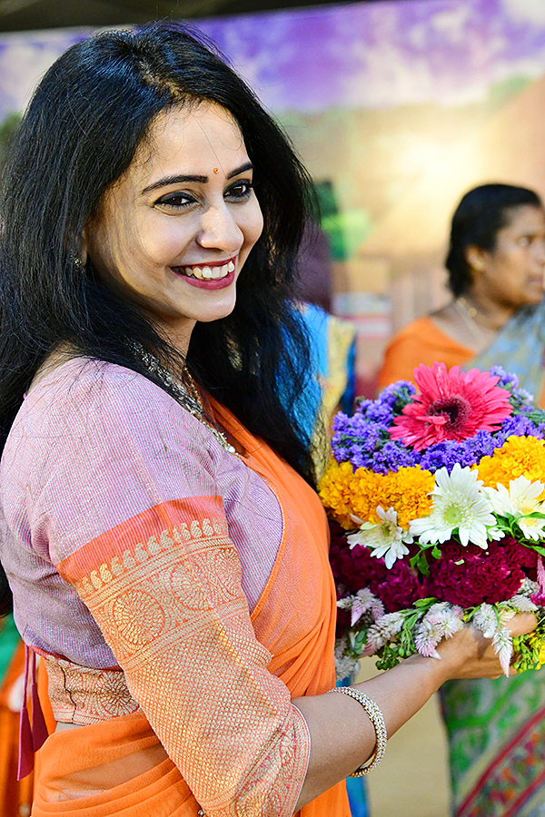 Bathukamma Celebrations in Hitex Exhibition Center - Sakshi15