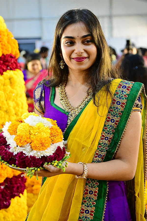 Bathukamma Celebrations in Hitex Exhibition Center - Sakshi16