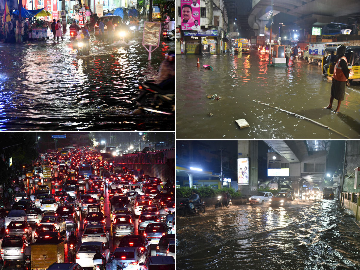 Heavy Rain in Hyderabad - Sakshi1