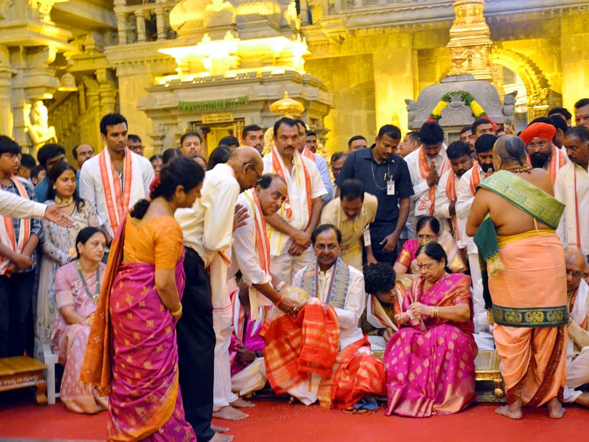 CM KCR Yadadri Tour Photo Gallery - Sakshi1