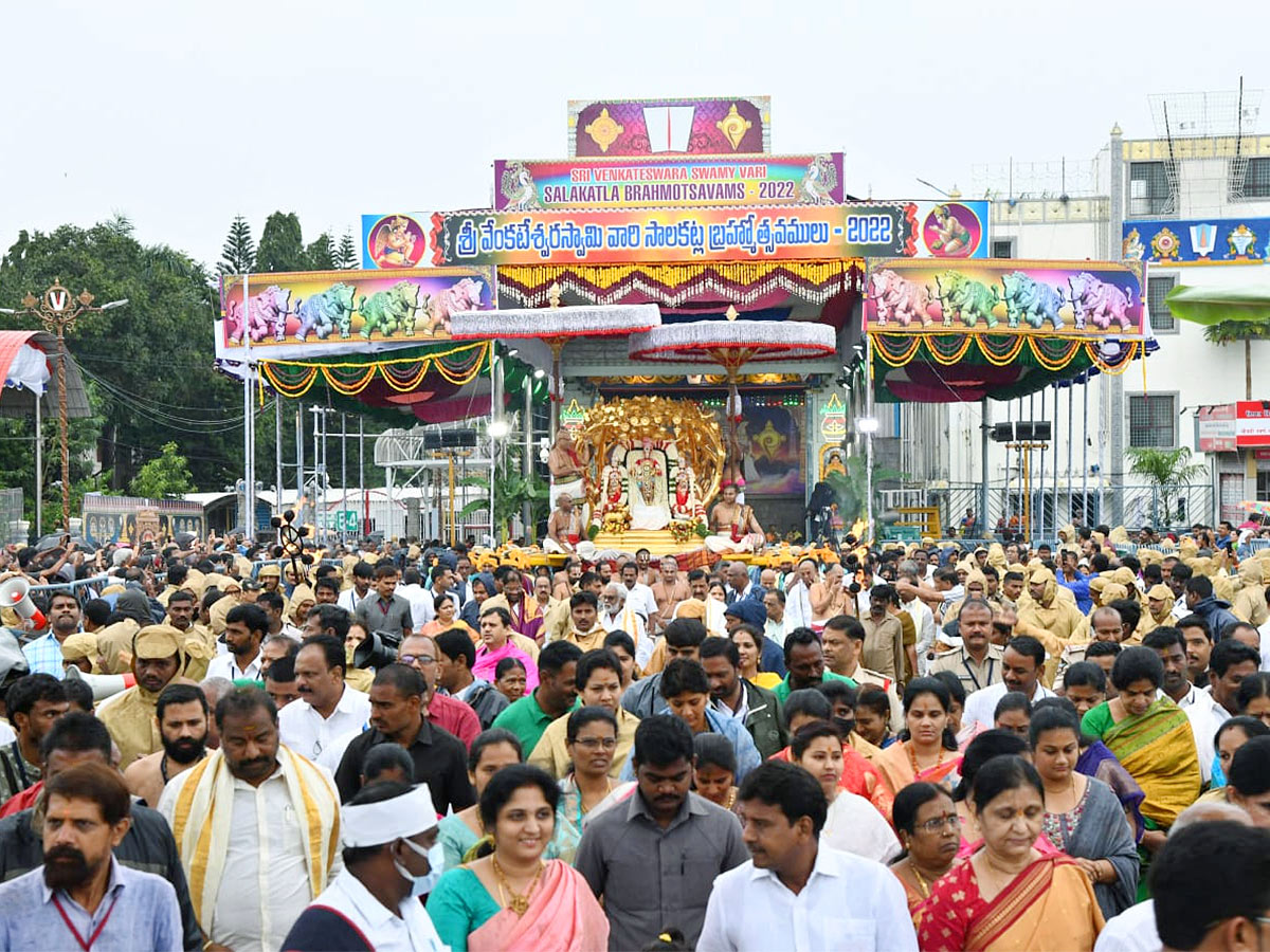 Tirumala Srivari Brahmotsavam 2022: Kalpavriksha Vahana Seva Photos - Sakshi9