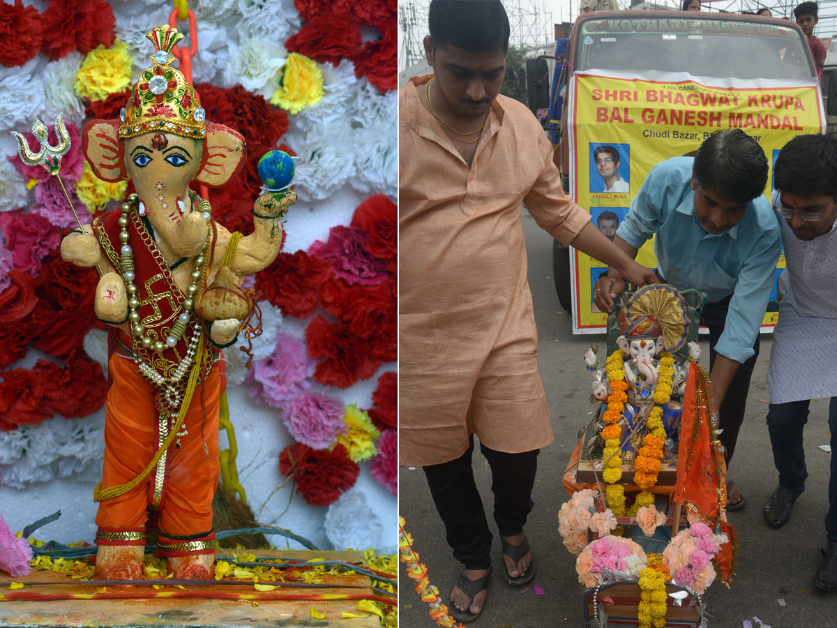 Ganesh nimajjanam in Hyderabad 2022 celerbrations Photo Gallery - Sakshi74