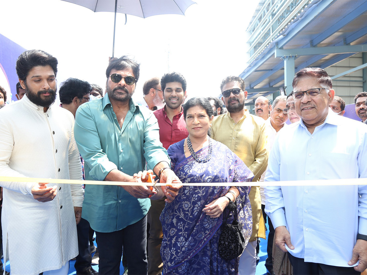 Chiranjeevi Launched Allu Studios At Gandipet, Photos Goes Viral - Sakshi2