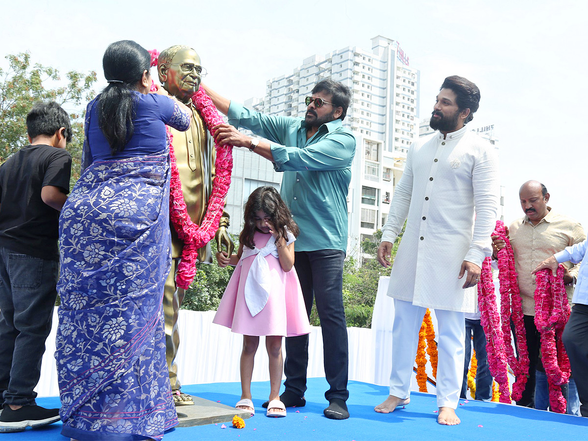 Chiranjeevi Launched Allu Studios At Gandipet, Photos Goes Viral - Sakshi5