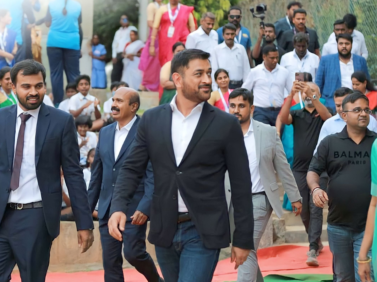 MS Dhoni inaugurates Super Kings Academy in Hosur Photo Gallery - Sakshi10