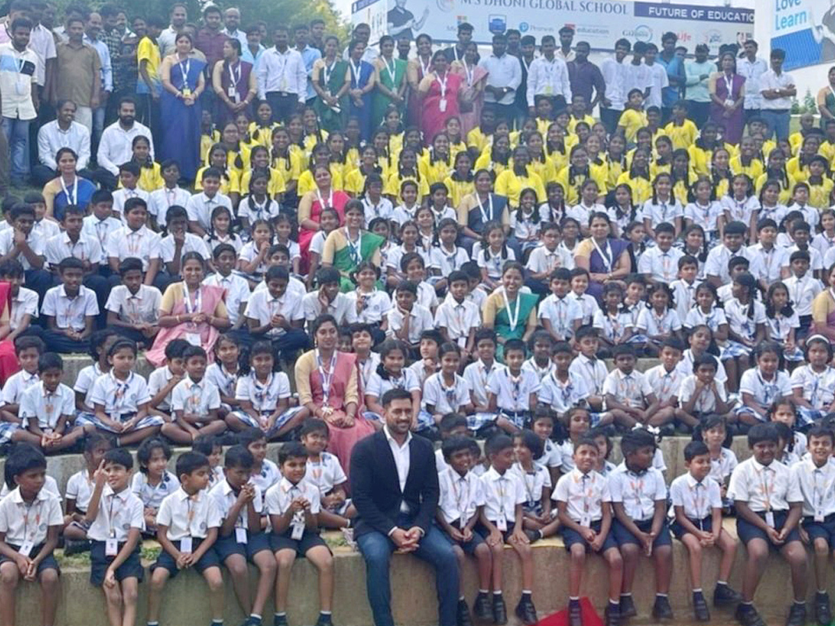 MS Dhoni inaugurates Super Kings Academy in Hosur Photo Gallery - Sakshi8