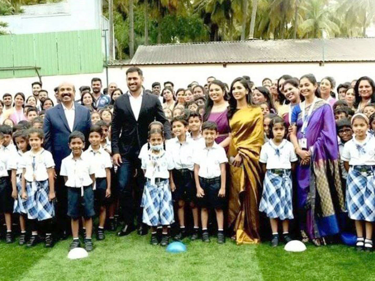 MS Dhoni inaugurates Super Kings Academy in Hosur Photo Gallery - Sakshi9