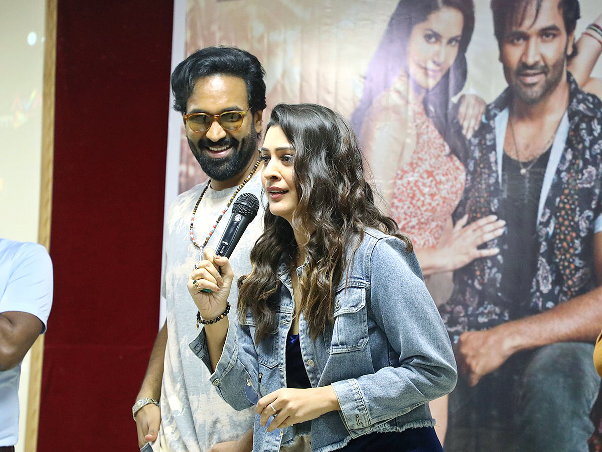 Manchu Vishnu and Payal Rajput Jinna Movie Promotions - Sakshi11