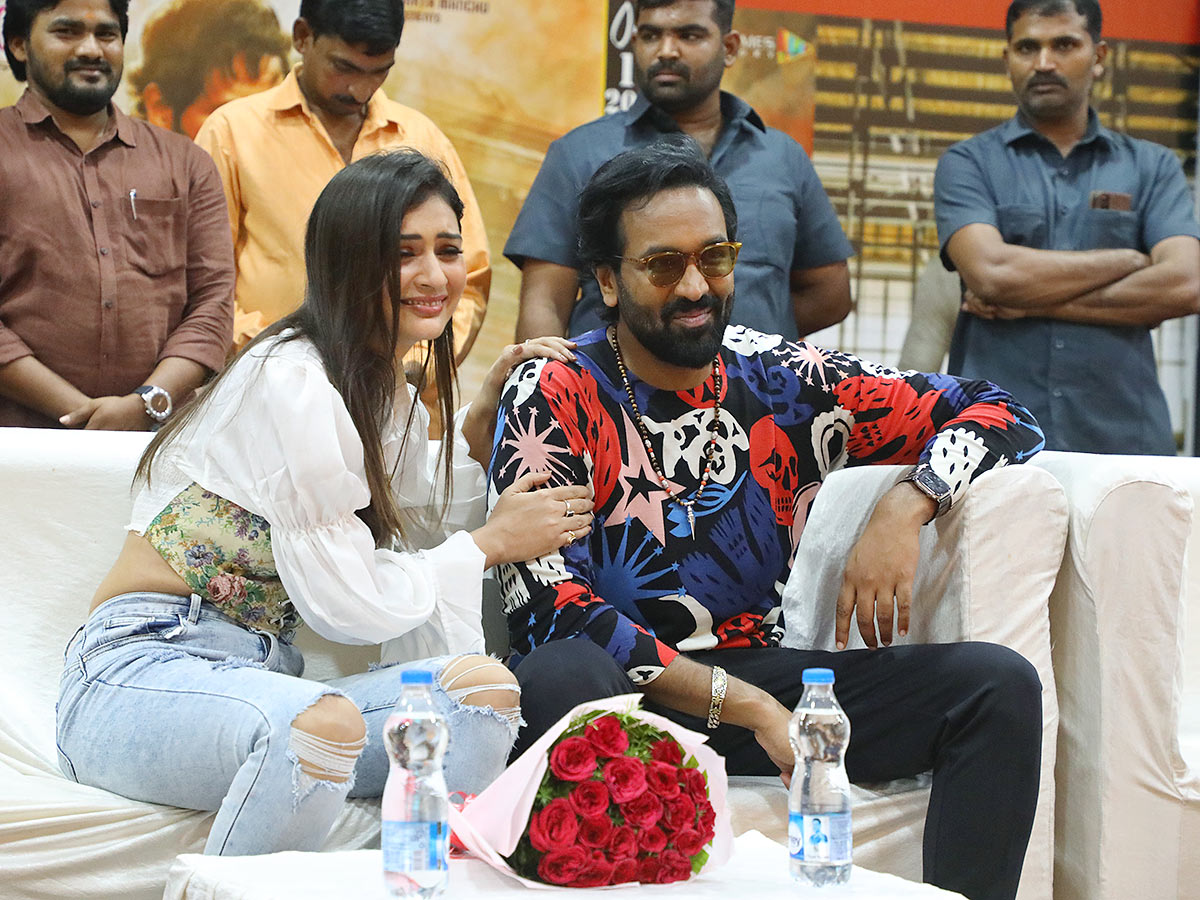 Manchu Vishnu and Payal Rajput Jinna Movie Promotions - Sakshi19