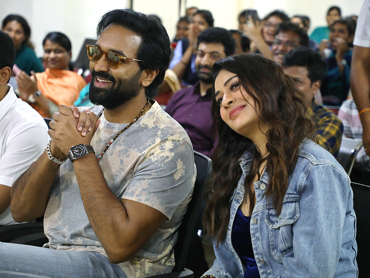 Manchu Vishnu and Payal Rajput Jinna Movie Promotions - Sakshi4