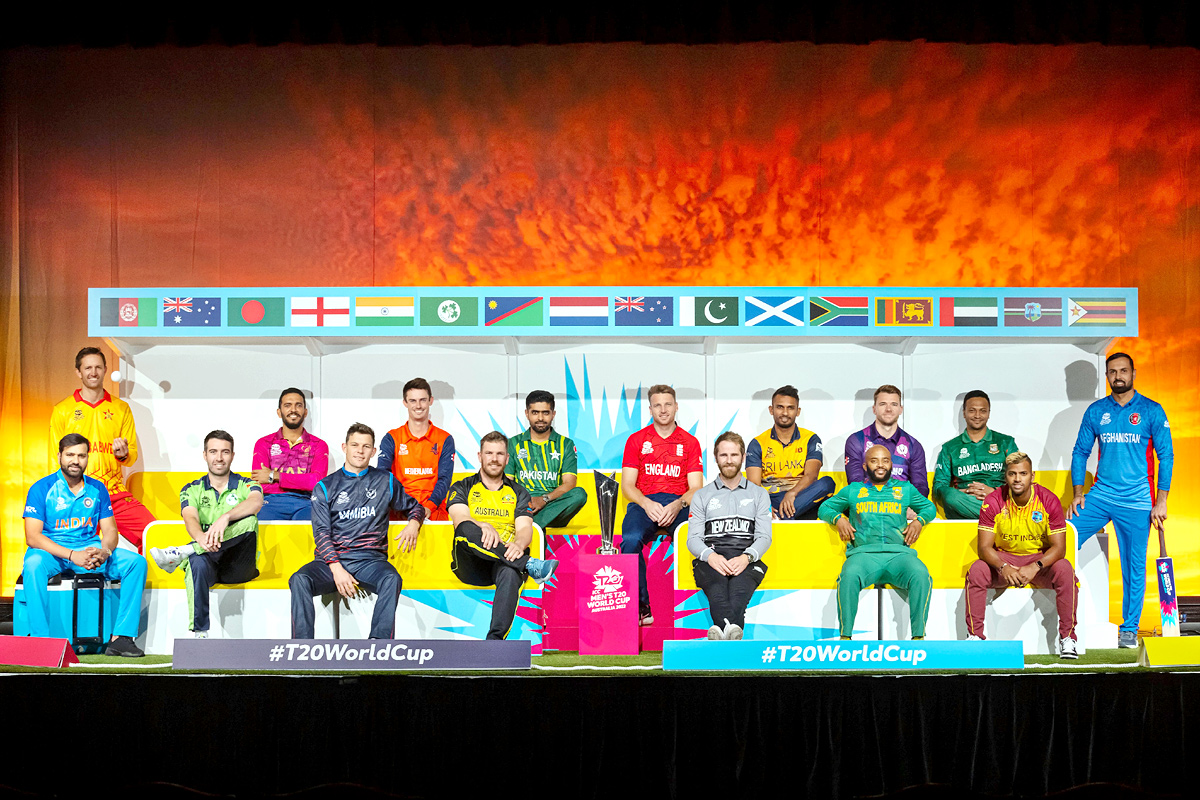 T20 World Cup 2022 All 16 Captains In One Frame - Sakshi1