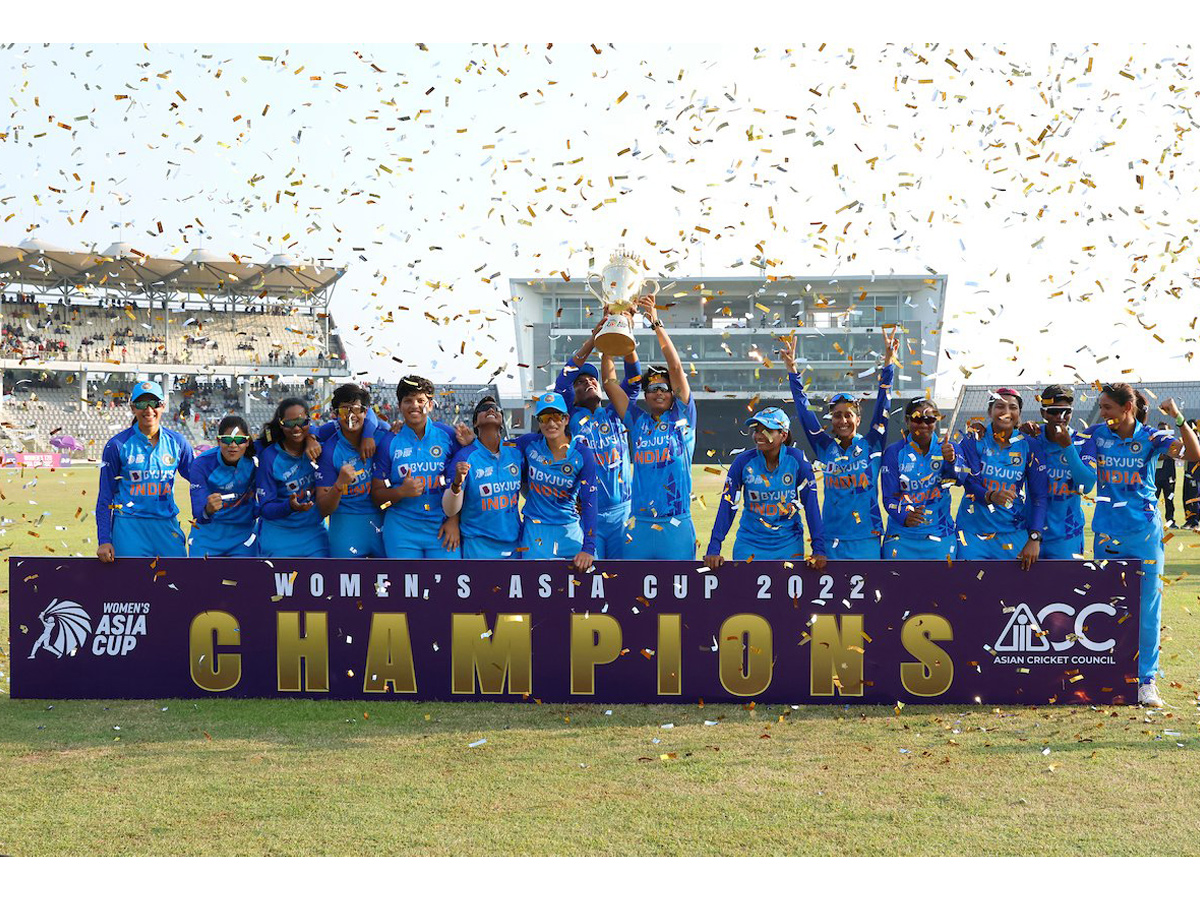 India Romp to Seventh Title with Easy Win Over Sri Lanka Photo Gallery - Sakshi1